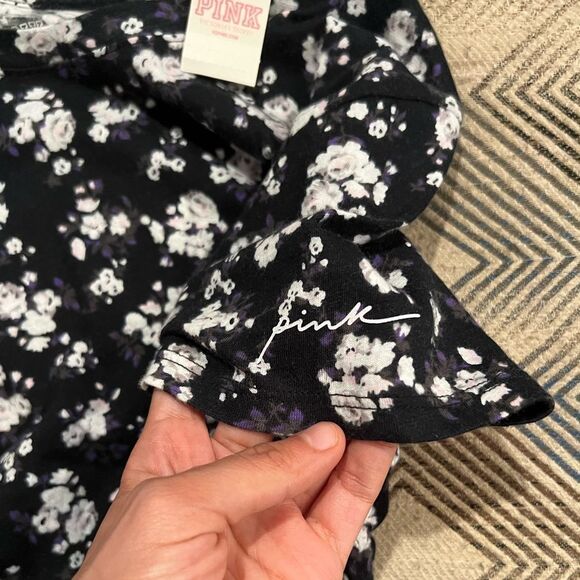 Pink VS Floral Print Top - Picture 5 of 6